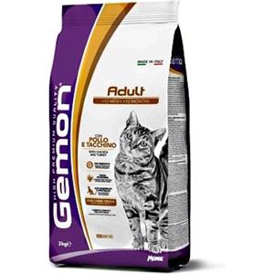 Gemon Crocchette per Gatti Adult con Pollo e Tacchino - Alimento Completo 2 Kg