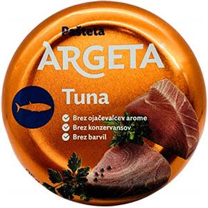 Argeta Patè di Tonno Squisito Premium ARGETA - 14 scatole di Patè Eccellente e Delizioso - Aroma Natura Aroma - Senza Conservanti e Senza Glutine - 1330 Grammi (95 Grammi per vasetto x 14)