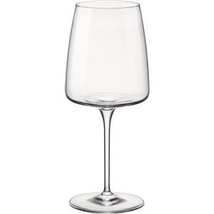 Bormioli Rocco Nexo Set di 6 Calici Vini Rossi in Vetro Cristallino da 45 cl con Trattamento Anti-Rottura