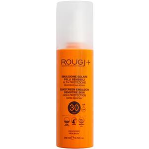 ROUGJ GROUP Srl Rougj Solare Emulsione Pelli Sensibili SPF30, 200 ml