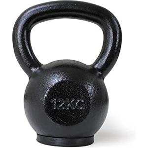 CORE POWER MEIJERS Core-Power® - Kettlebell in ghisa, 4-32 kg, qualità professionale per palestra, fitness e crossfit, superficie di appoggio in gomma per la protezione del pavimento, Nero