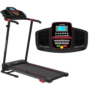 Walden Tapis roulant elettrico per la casa Tapis roulant pieghevole 12km/h 1-2,5PS 12 programmi preimpostati Display LCD 1-12 km/h Modello 2023 Inclinazione manuale a 3 livelli. (F3680G)