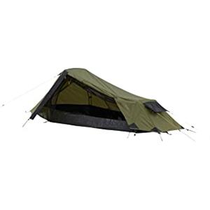 Grand Canyon RICHMOND 1 - tenda a tunnel per 1 persona | ultraleggero, impermeabile, formato piccolo pacchetto | tenda per il trekking, campeggio, all'aperto | Capulet Olive (verde)