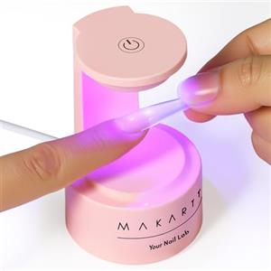 Makartt Lampada UV LED Unghie - 5W Fornetto Unghie LED Mini Nail Lamp, Nail Dryer Lampada Unghie UV per Unghie Gel, Portatile Asciuga Unghie per Manicure Pedicure