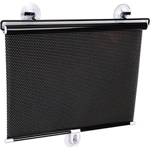 Xrdbfd Tende Avvolgibili Oscuranti Senza Foratura,tapparelle Oscuranti con Ventose per Finestra da Tetto,Tende a Rullo Parasole Nere a Scomparsa,persiane Temporanee 45x125/58x125cm,40x60cm/16 * 24in