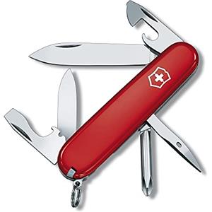 Victorinox, Tinker, Coltellino Svizzero, Originale, Multiuso, Campeggio, 12 Funzioni, Lama, grande, Apriscatole