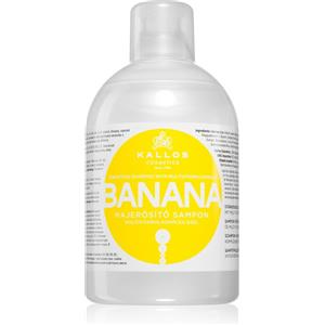 Kallos Banana Fortifying Shampoo 1000 ml - Shampoo Nutriente per Donna con Estratto di Banana e Complesso Multivitaminico