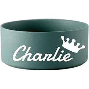JMIPET Ciotola per Cani in Ceramica Personalizzata Con Nome - Antiscivolo, Non Trabocco, per Cuccioli e Animali Domestici