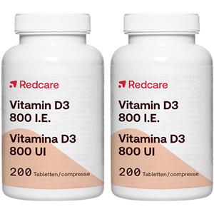 Redcare Vita Vitamina D3 800 U.I. 2x200 pz Compresse