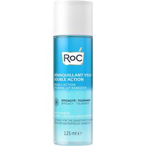 RoC Struccante Occhi Bifasico 125 ml - Rimozione Delicata del Trucco Waterproof per Contorno Occhi Sensibili