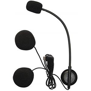 BETOWEY USB Tipo C Duro Auricolare e Altoparlante per Interfono Moto BT-S2 e BT-S3 (USB C, Cavo Duro)