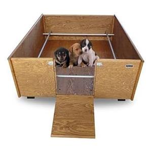 ORIGINAL LEGNO Acquista in Fabbrica Box Parto in Legno per cani cassa sala per cuccioli MADE IN ITALY Mod. Standard L100 x P120 x 40H