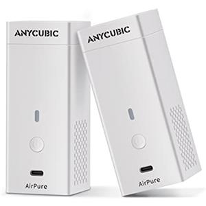 ANYCUBIC Mini Purificatore d'aria per Stampante 3D, Ultra Silenzioso con Filtro a Carbone Attivo ad alta Densità in Resina per Photon Mono X 6Ks, Photon Mono M5S ecc (2pz)