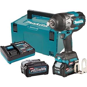 Makita TW001GM201 Avvitatore a percussione 40 V, 2x4.0Ah Max Batteria