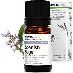 Aroma Labs - Salvia Lavandulifolia BIO - Olio Essenziale Chemiotipizato e Certificato AB - 5 mL