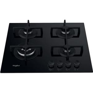Whirlpool Piano Cottura 4 Fuochi a Gas 60 cm colore Nero