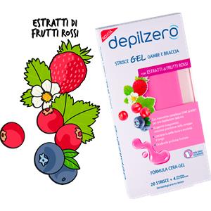 SODALCO Srl Strisce Gel Gambe Braccia Depilzero 20 Pezzi