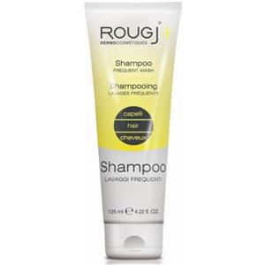 Rougj Shampoo Lavaggi Frequenti 125ml - Ristrutturante con Sericina ed Estratto di Aloe
