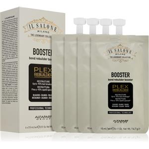 Alfaparf Il Salone Milano Booster Ristrutturante Plex Rebuilder 4x15ml - Trattamento per Capelli Colorati e Trattati