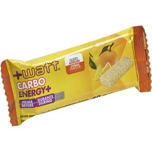 Watt Carbo Energy Barretta Energetica Agrumi 40g - Nutriente per Sforzi di Resistenza