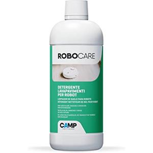 CAMP Robo Care - Detergente Robot Lavapavimenti ad Azione Igienizzante, Detersivo Pavimenti Profumato Non Schiumogeno - Pulisce A Fondo, Compatibile con Tutti i Robot, Prodotti Pulizia Casa, 750 ml