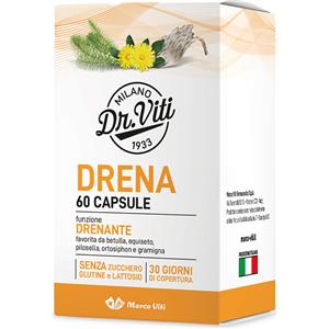 marco viti Dr. Viti Drena Forte Integratore Drenante E Antiossidante 60 Capsule