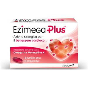 Ezimega Plus Integratore Controllo Colesterolo 20 Capsule Molli
