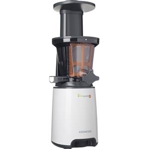 Kenwood JMP400WH PureJuice Estrattore di Succo a Freddo, Centrifuga Slow Juicer con passino, funzione risciacquo, salvagoccia, contenitore raccogli polpa 1,3L, contenitore succo 1L, Bianco