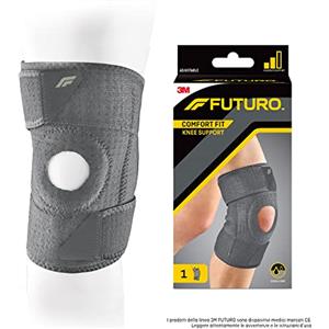 Futuro Supporto per ginocchio Comfort Fit 04039, Regolabile, 27.9-55.9 cm