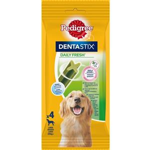 Pedigree Dentastix Fresh Large - Snack per Cani, Igiene Orale, 4 Pezzi, Riduce Tartaro e Gengive Sane