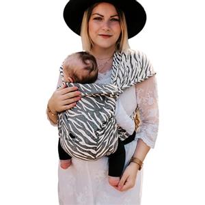 manduca Twist - Fascia leggera e facile con borsa canguro e morbida fascia per il ventre - Per neonati dalla nascita fino a 15 kg - Cotone biologico,