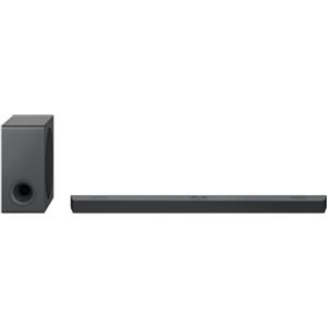 LG S90QY Soundbar TV 570W, 5.1.3 Canali con Subwoofer Wireless, 3 canali up-firing, Audio Meridian, Dolby Atmos, DTS:X, IMAX Enhanced, Bluetooth, Wi-Fi, Ingresso Ottico, USB, HDMI in/out