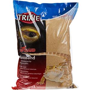 Trixie Base Sand (Giallo) - substrato terrario per terrari del Deserto - 5 kg Borsa