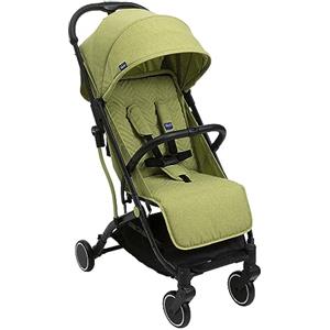 Chicco Trolley Me Passeggino Leggero da 0 Mesi a 15 kg, Passeggino Reclinabile e Pieghevole con Funzione Trolley, Chiusura Compatta, Parapioggia e Cappottina Estendibile, Lime