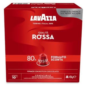 Caffè Lavazza Capsule Lavazza Qualità Rossa, compatibili Nespresso original
