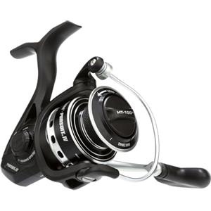 Penn Pursuit IV Spinning, mulinello da pesca, pesca costiera, jig, mulinello per uso completo, barca, kayak, riva, unisex, nero argento, 4000