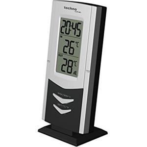 techno line WS 9170 Stazione Meteo, Argento/Nero