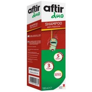 Cooper Aftir Duo Shampoo Antipidocchi e Lendini 100 ml - Efficace in 15 Minuti, Senza Insetticida, Con Applicatore