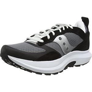 Saucony Sneaker Jazz Hybrid Uomo, Nero Argento, 37 EU