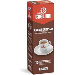 Caffitaly 100 Capsule Caffitaly System Caffe' Cremespresso Pieno e Intenso
