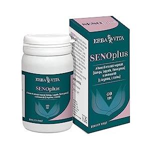 ERBA VITA Seno Plus integratore alimentare a base di estratti vegetali di Galega, Luppolo e Fieno Greco, e amminoacidi (L-Arginina, L-Lisina) - Formato 60 Capsule