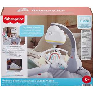 TOYS ONE Fisher Price Giostrina Dolce Arcobaleno per Culla Fianco Letto