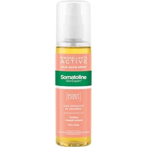 Somatoline SkinExpert, Rimodellante Active Olio Secco Spray Post-Sport, Trattamento Gambe Rimodellante, con Estratto di Zenzero, 125ml