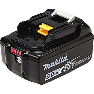 Makita Batteria LXT BL1850 18V 5,0 Ah Li-Ion con Indicatore LED e Ricarica Rapida