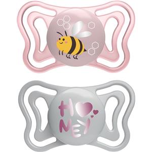 CHICCO PhysioForma Light Succhietto in Silicone Rosa 2 Pezzi per Bambini 2-6 Mesi - Design Innovativo e Comfort Ottimale