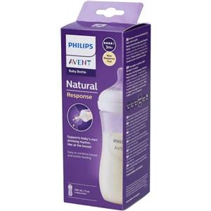 Philips AVENT BIBERON NATURAL 3,0 TRASPARENTE 330 ML