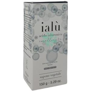 La Dispensa Ialù - Sapone Vegetale Emolliente con Acido Ialuronico e Burro di Karité, 150g