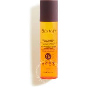 Rougj Solare Bifasico SPF15 200ml - Protezione Media con Attivatore di Abbronzatura