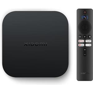 NK Mi TV Box S 2nd Gen - Lettore 4K Ultra HD Streaming Bluetooth, HDR, Wi-Fi, Assistente Google con Chromecast, Compatibile con Android, Controllo Finder Vocale, 8 GB