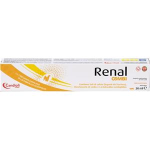 CANDIOLI Renal Combi Pasta 30 ml - Mangime Complementare per Cani e Gatti Adulti con Supporto alla Funzionalità Renale